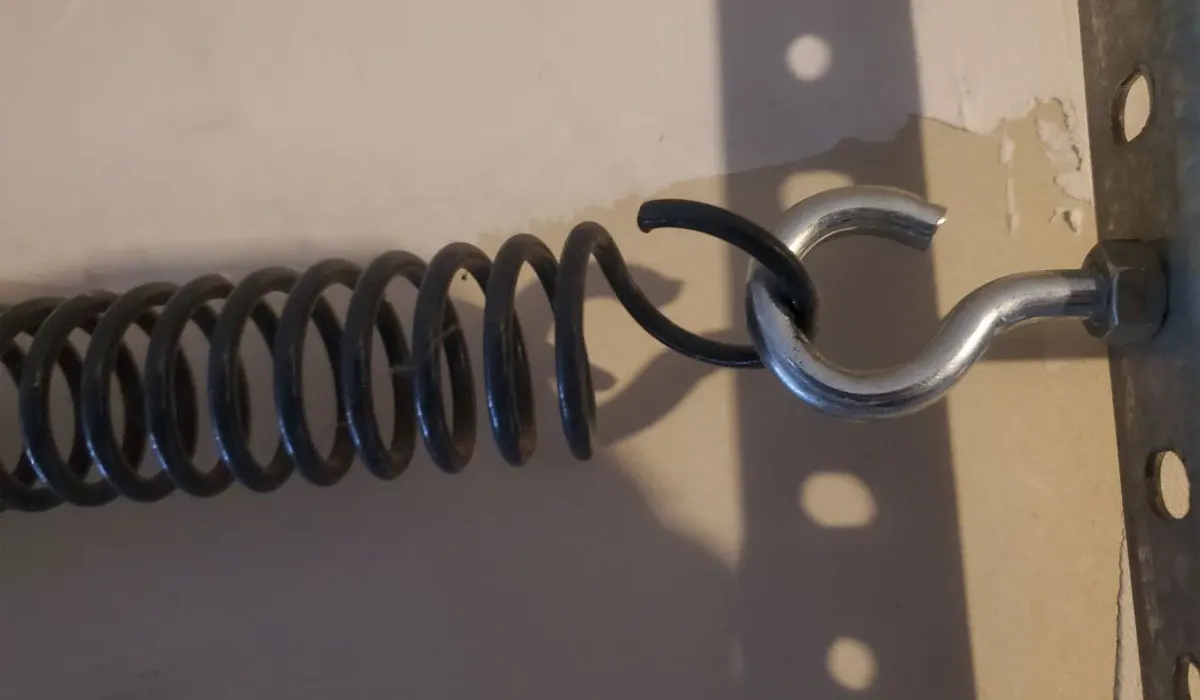 Broken Garage Door Springs a wear out garage door spring