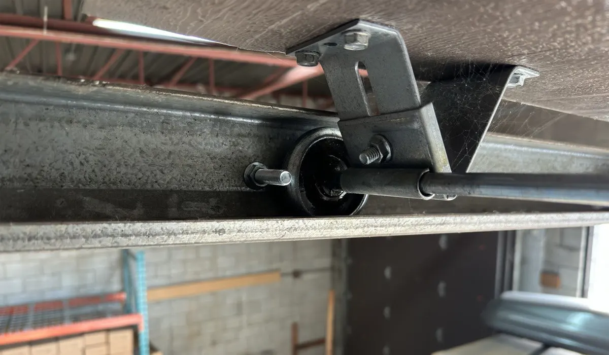 Squeaking sound when opening or closing garage doors